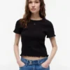 Tommy Jeans Slim Fit Shirred T-Shirt Tommy Jeans Slim Fit Shirred T-Shirt