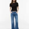 Tommy Jeans Slim Fit Shirred T-Shirt Tommy Jeans Slim Fit Shirred T-Shirt