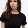 Tommy Jeans Slim Fit Shirred T-Shirt Tommy Jeans Slim Fit Shirred T-Shirt