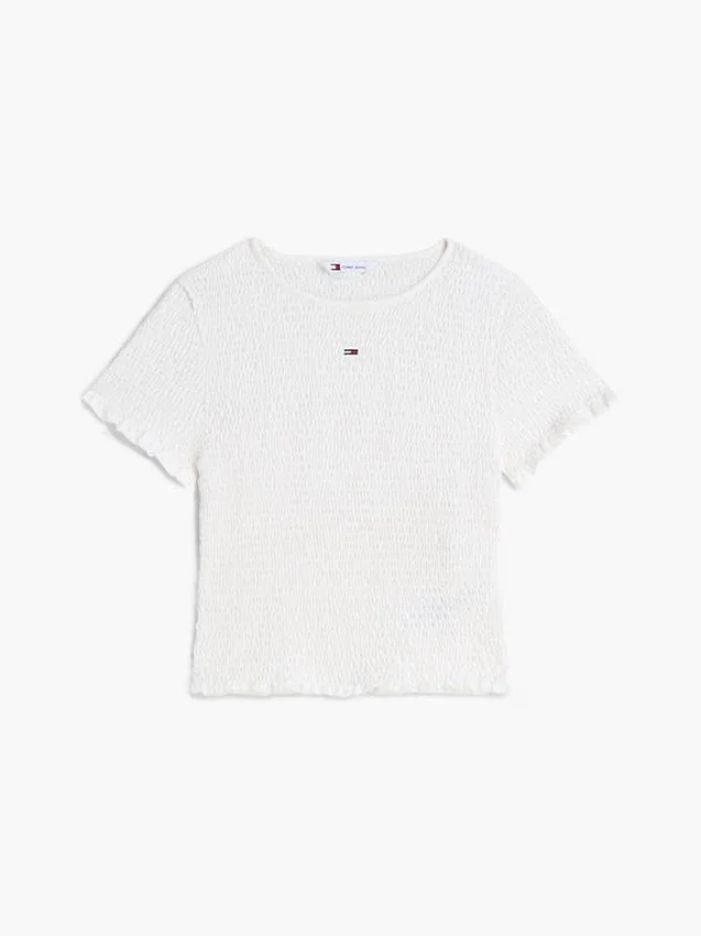 Tommy Jeans Slim Fit Shirred T-Shirt Tommy Jeans Slim Fit Shirred T-Shirt
