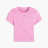 Tommy Jeans Slim Fit Shirred T-Shirt Tommy Jeans Slim Fit Shirred T-Shirt