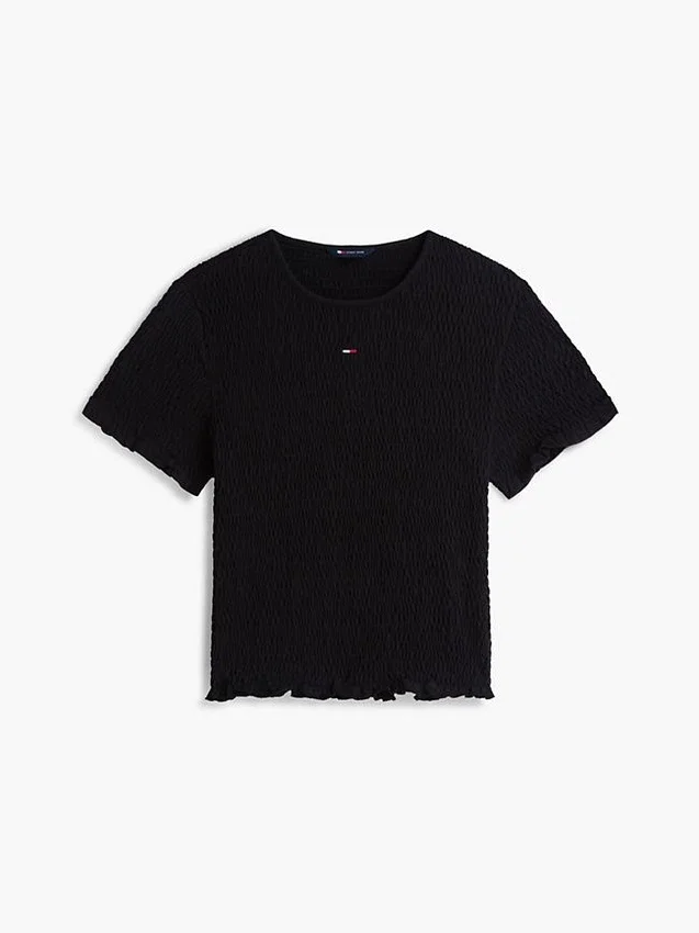 Tommy Jeans Slim Fit Shirred T-Shirt Tommy Jeans Slim Fit Shirred T-Shirt
