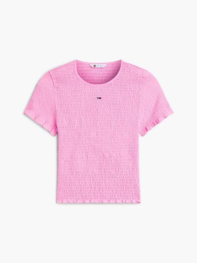 Tommy Jeans Slim Fit Shirred T-Shirt Tommy Jeans Slim Fit Shirred T-Shirt