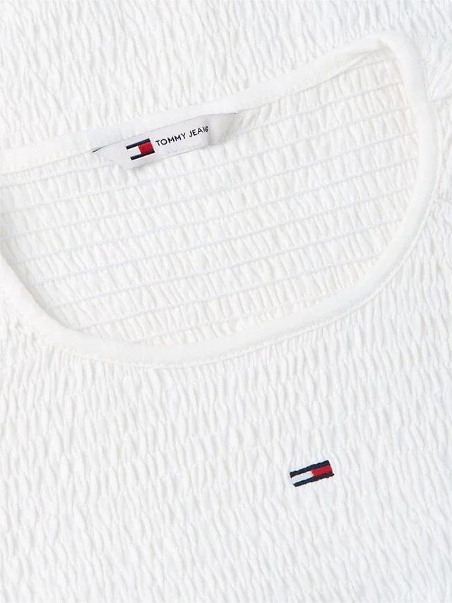 Tommy Jeans Slim Fit Shirred T-Shirt Tommy Jeans Slim Fit Shirred T-Shirt