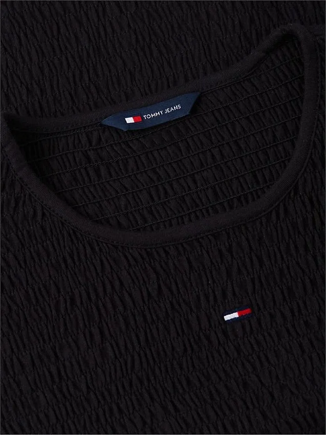 Tommy Jeans Slim Fit Shirred T-Shirt Tommy Jeans Slim Fit Shirred T-Shirt