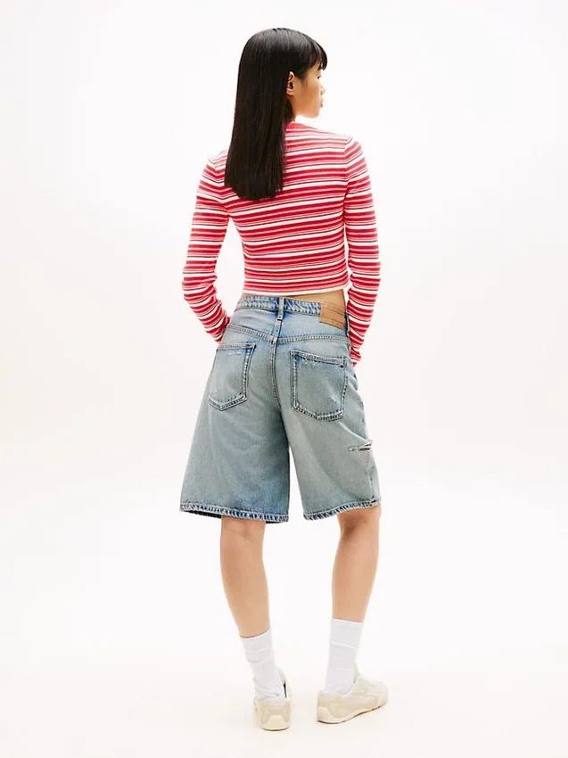 Tommy Jeans Slim Fit Striped Cardigan Tommy Jeans Slim Fit Striped Cardigan