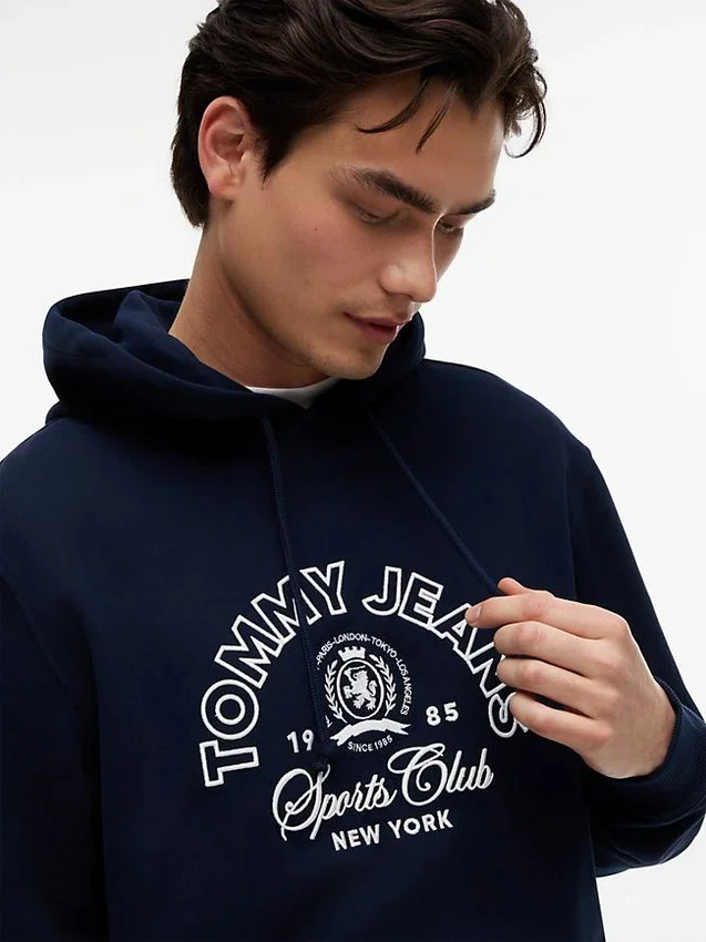 Tommy Jeans Sports Club Logo Hoodie Tommy Jeans Sports Club Logo Hoodie