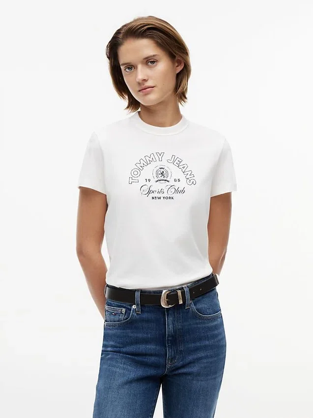 Tommy Jeans Sports Club Logo T-Shirt Tommy Jeans Sports Club Logo T-Shirt