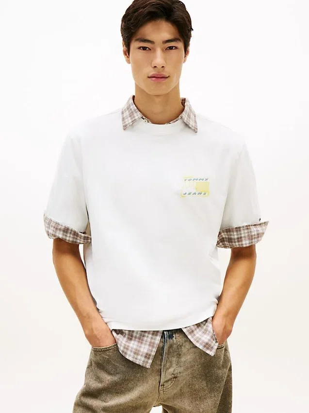 Tommy Jeans Spray Paint Bubble T-Shirt Tommy Jeans Spray Paint Bubble T-Shirt