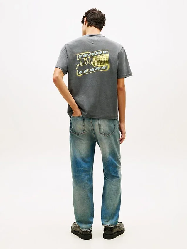 Tommy Jeans Spray Paint Bubble T-Shirt Tommy Jeans Spray Paint Bubble T-Shirt