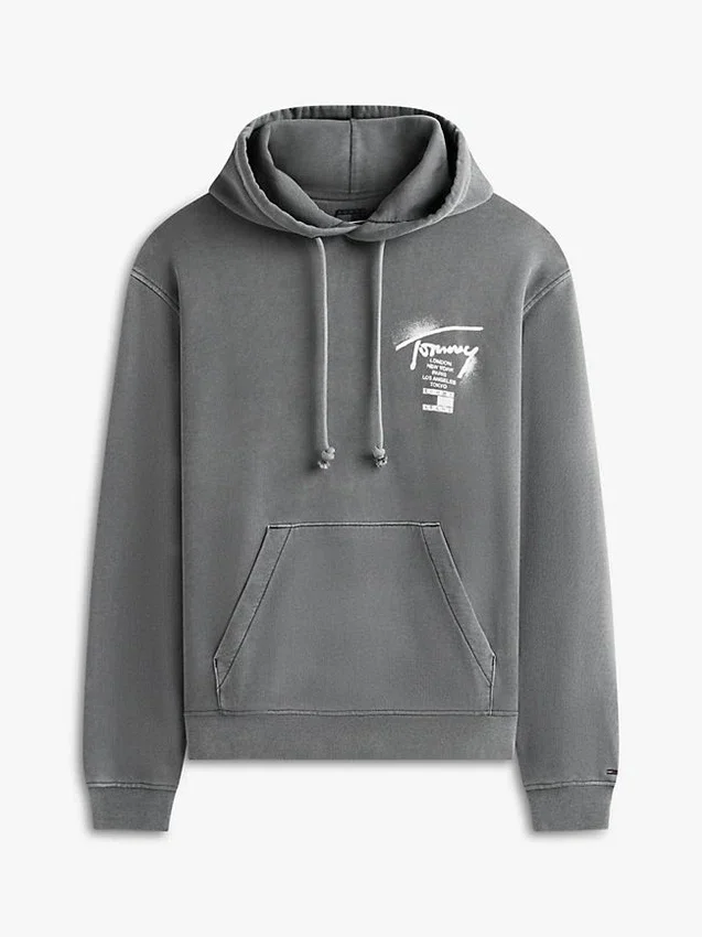 Tommy Jeans Spray Paint Logo Hoodie Tommy Jeans Spray Paint Logo Hoodie