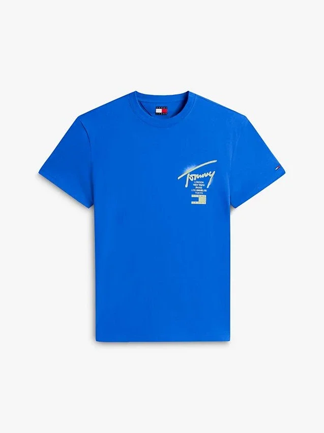 Tommy Jeans Spray Paint Logo T-Shirt Tommy Jeans Spray Paint Logo T-Shirt