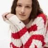 Tommy Jeans Striped Cable Knit Sweater