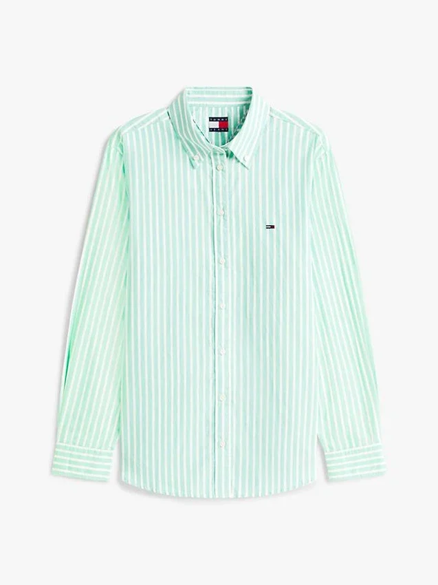 Tommy Jeans Striped Poplin Shirt Tommy Jeans Striped Poplin Shirt