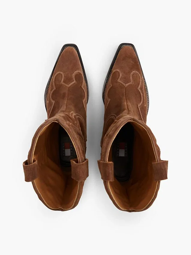 Tommy Jeans Suede Cowboy Boot Tommy Jeans Suede Cowboy Boot