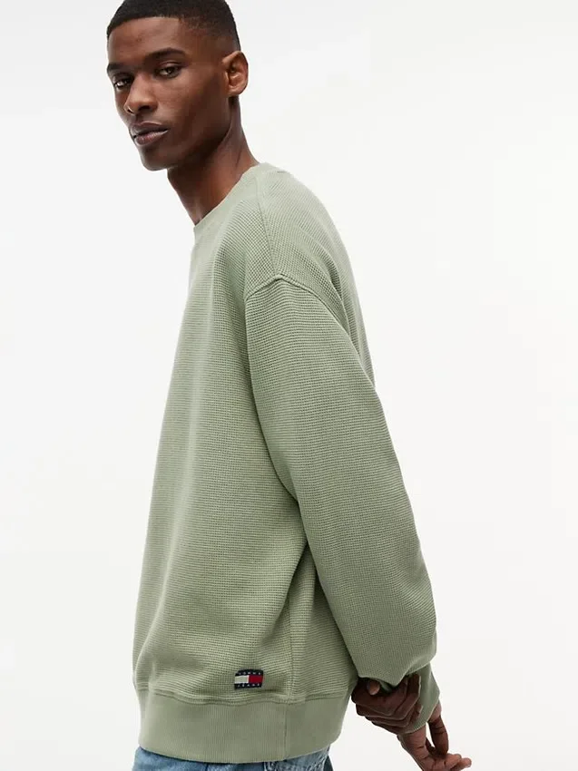 Tommy Jeans Waffled Sweatshirt Tommy Jeans Waffled Sweatshirt