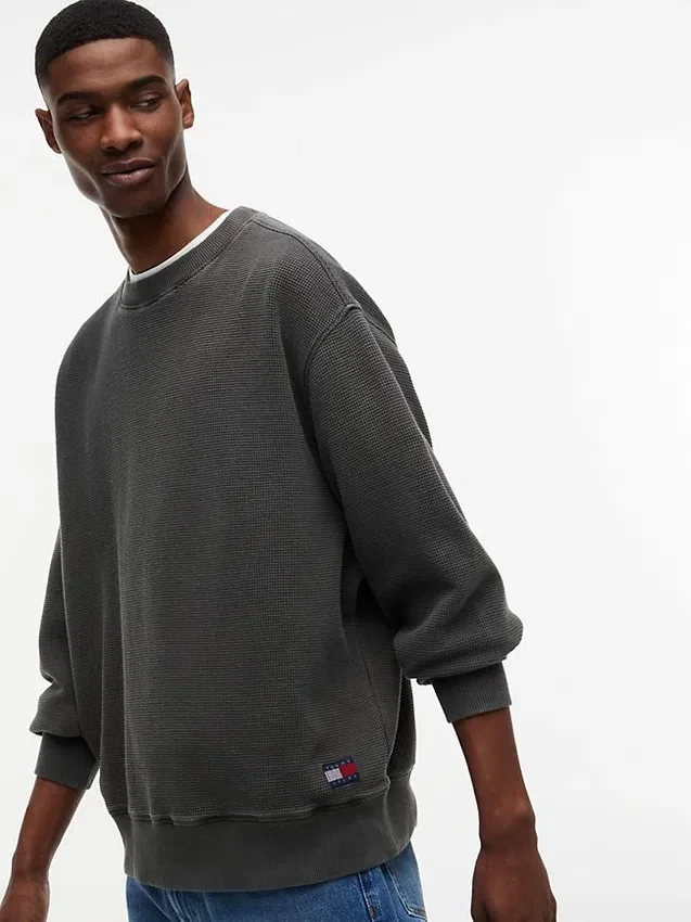 Tommy Jeans Waffled Sweatshirt Tommy Jeans Waffled Sweatshirt