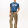 Tommy Jeans Wavy Flag Logo T-Shirt Tommy Jeans Wavy Flag Logo T-Shirt