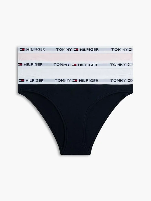 Tommy Logo Bikini Brief 3-Pack Tommy Logo Bikini Brief 3-Pack