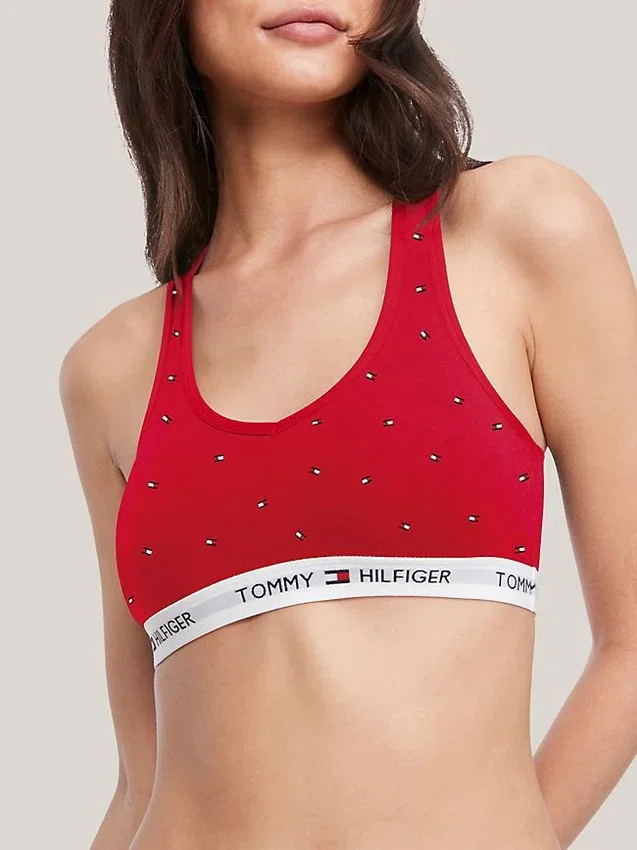 Tommy Logo Bralette Tommy Logo Bralette