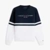 Tommy Logo Colorblock Sweatshirt