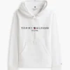 Tommy Logo Fleece Hoodie Tommy Logo Fleece Hoodie