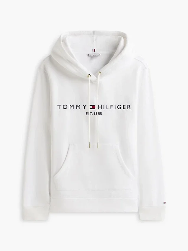 Tommy Logo Fleece Hoodie Tommy Logo Fleece Hoodie