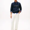 Tommy Logo Quarter-Zip Sweatshirt