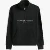 Tommy Logo Quarter-Zip Sweatshirt