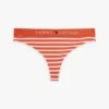 Tommy Logo Stretch Cotton Thong Tommy Logo Stretch Cotton Thong