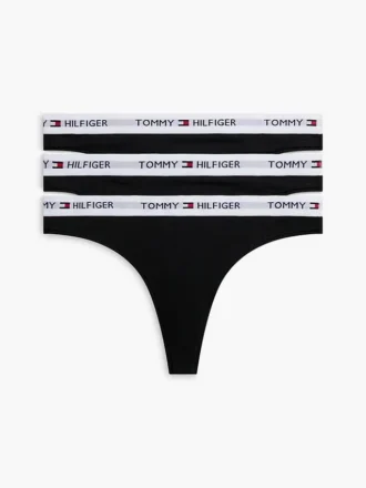Tommy Logo Thong 3-Pack Tommy Logo Thong 3-Pack