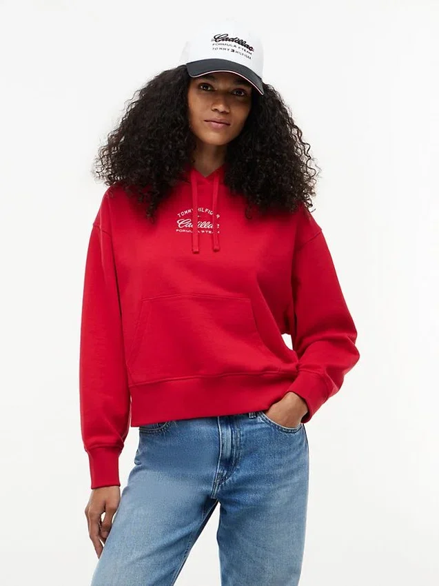 Tommy x Cadillac F1® Team Boxy Hoodie Tommy x Cadillac F1® Team Boxy Hoodie
