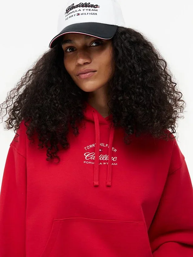 Tommy x Cadillac F1® Team Boxy Hoodie Tommy x Cadillac F1® Team Boxy Hoodie
