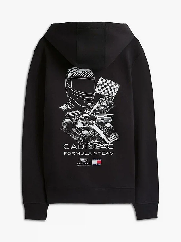 Tommy x Cadillac F1® Team Car Graphic Hoodie Tommy x Cadillac F1® Team Car Graphic Hoodie