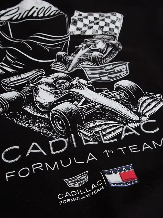 Tommy x Cadillac F1® Team Car Graphic Hoodie Tommy x Cadillac F1® Team Car Graphic Hoodie