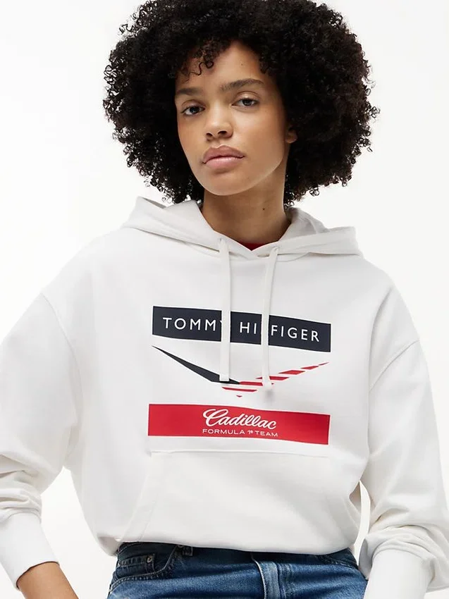 Tommy x Cadillac F1® Team Chevron Hoodie Tommy x Cadillac F1® Team Chevron Hoodie