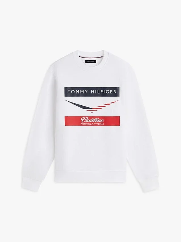 Tommy x Cadillac F1® Team Chevron Sweatshirt Tommy x Cadillac F1® Team Chevron Sweatshirt