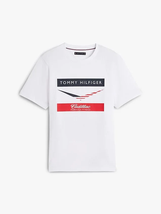 Tommy x Cadillac F1® Team Chevron T-Shirt Tommy x Cadillac F1® Team Chevron T-Shirt
