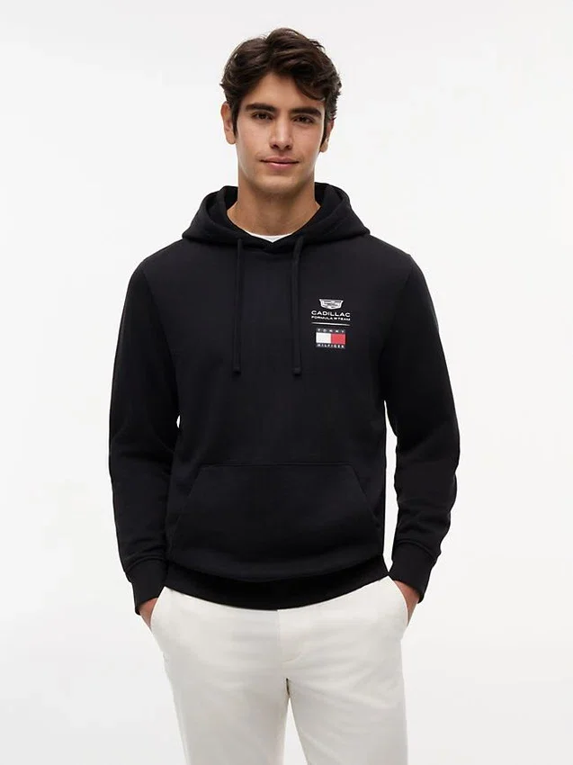 Tommy x Cadillac F1® Team Logo Hoodie Tommy x Cadillac F1® Team Logo Hoodie