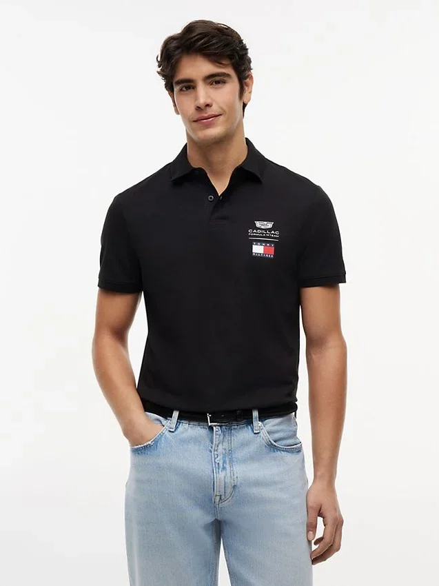 Tommy x Cadillac F1® Team Logo Polo Tommy x Cadillac F1® Team Logo Polo