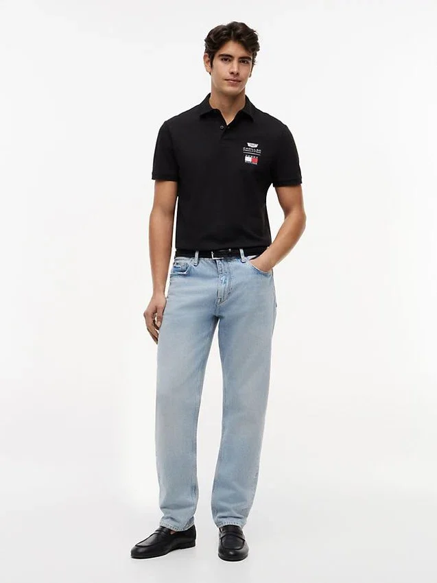 Tommy x Cadillac F1® Team Logo Polo Tommy x Cadillac F1® Team Logo Polo