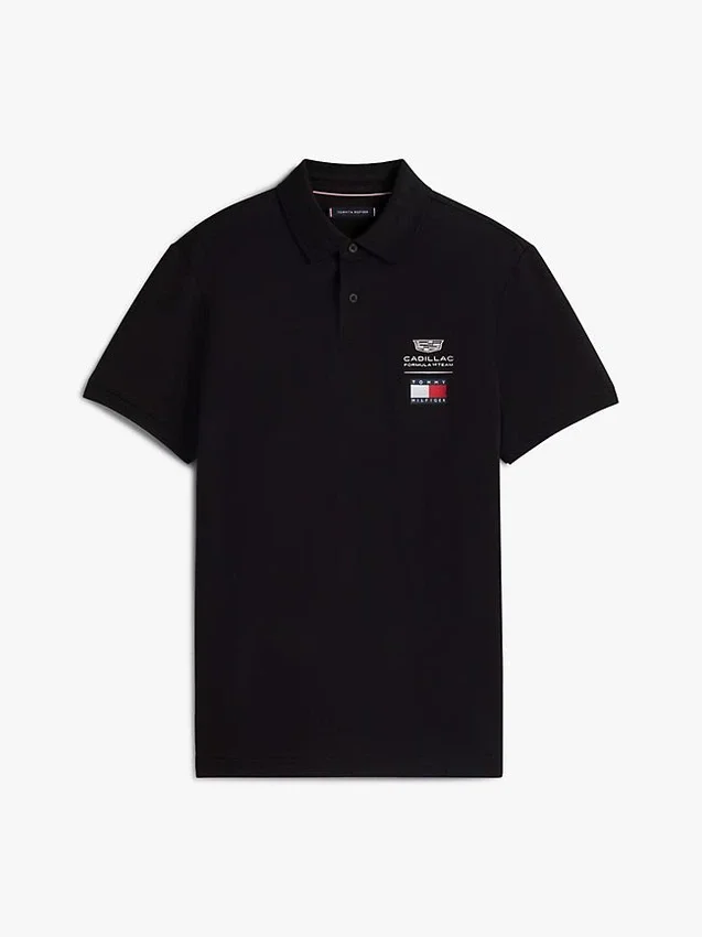 Tommy x Cadillac F1® Team Logo Polo Tommy x Cadillac F1® Team Logo Polo
