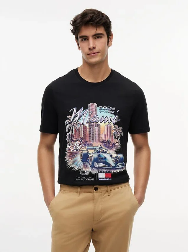 Tommy x Cadillac F1® Team Miami T-Shirt Tommy x Cadillac F1® Team Miami T-Shirt