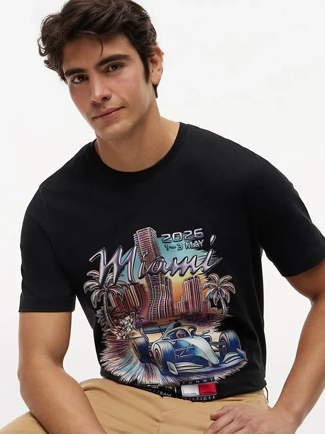 Tommy x Cadillac F1® Team Miami T-Shirt Tommy x Cadillac F1® Team Miami T-Shirt