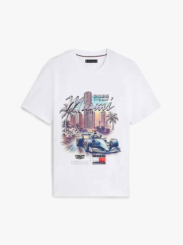 Tommy x Cadillac F1® Team Miami T-Shirt Tommy x Cadillac F1® Team Miami T-Shirt