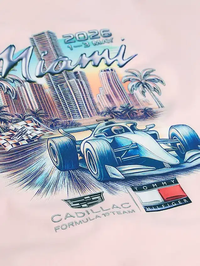 Tommy x Cadillac F1® Team Miami T-Shirt Tommy x Cadillac F1® Team Miami T-Shirt
