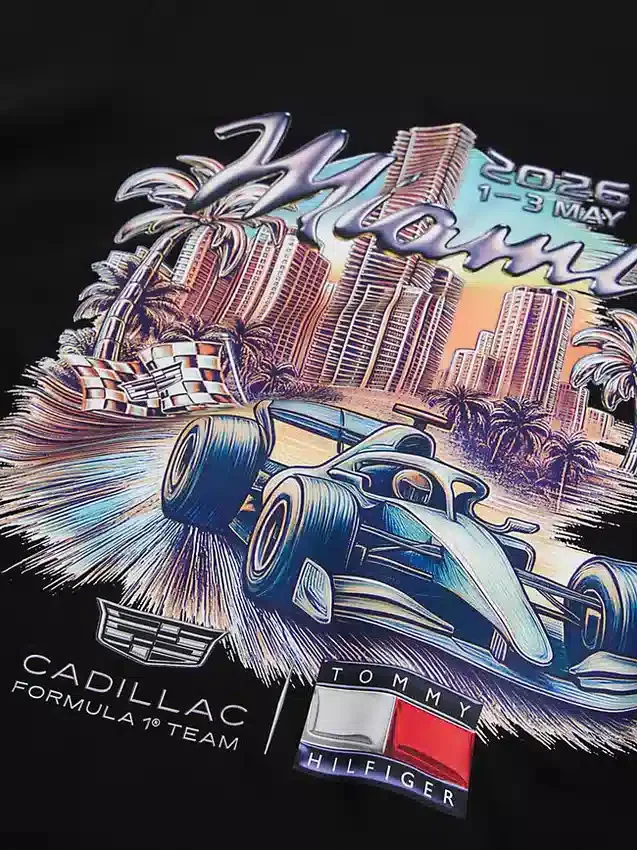 Tommy x Cadillac F1® Team Miami T-Shirt Tommy x Cadillac F1® Team Miami T-Shirt