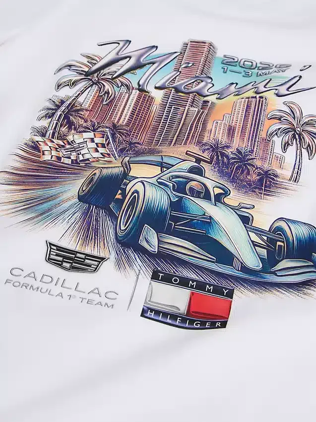 Tommy x Cadillac F1® Team Miami T-Shirt Tommy x Cadillac F1® Team Miami T-Shirt