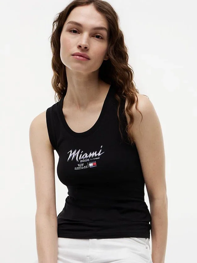 Tommy x Cadillac F1® Team Miami Tank Top Tommy x Cadillac F1® Team Miami Tank Top