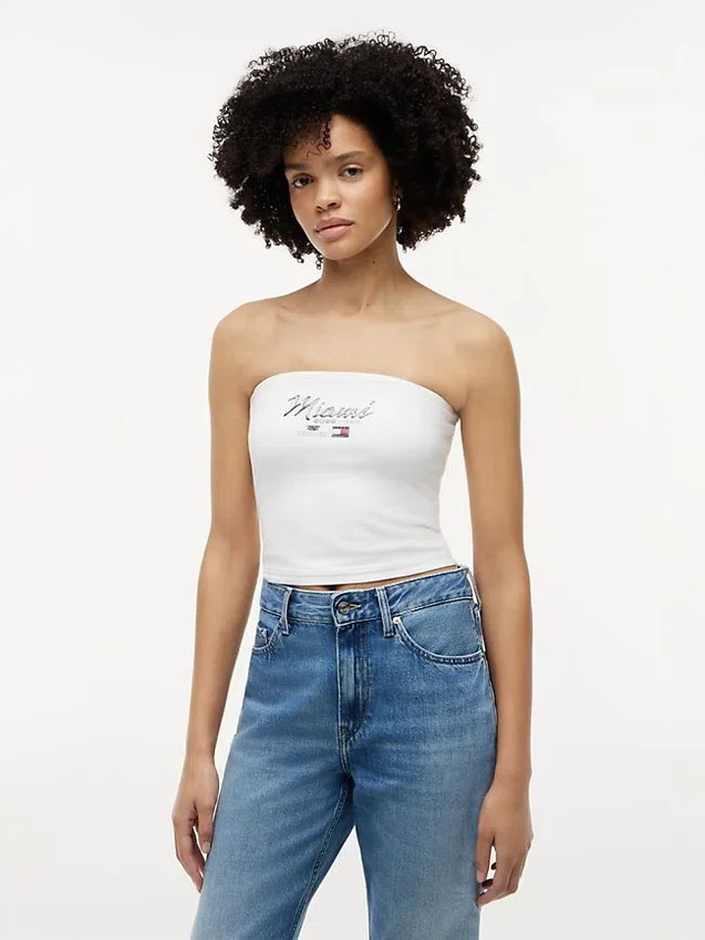 Tommy x Cadillac F1® Team Miami Tube Top Tommy x Cadillac F1® Team Miami Tube Top
